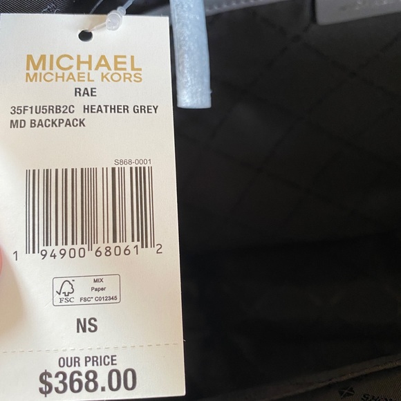 Michael Kors Rae Graphic backpack&wristlet main image 12